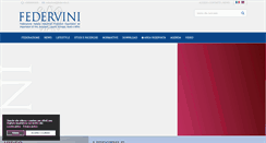 Desktop Screenshot of federvini.it